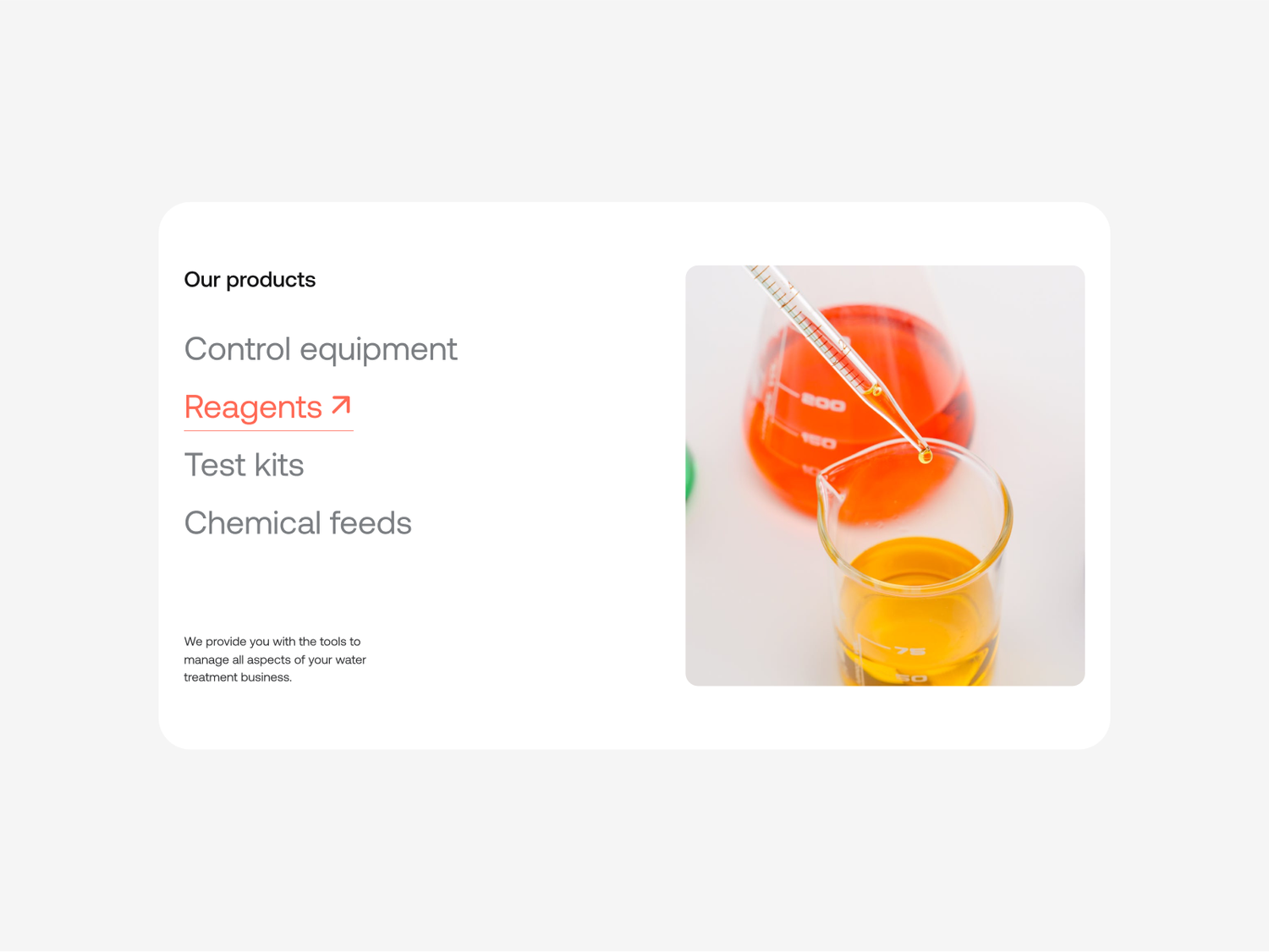 Mega menu navigation surfacing all product types at a glance